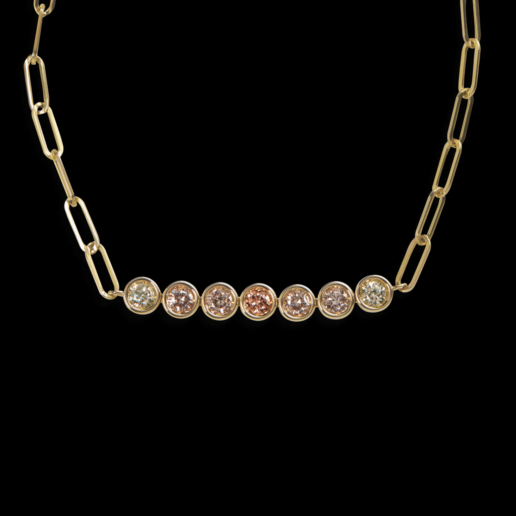 .75 Carat Desert Diamond Chain Bracelet