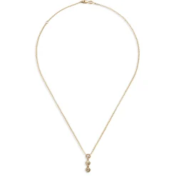 0.33 Carat Desert Diamond Drop Pendant Necklace