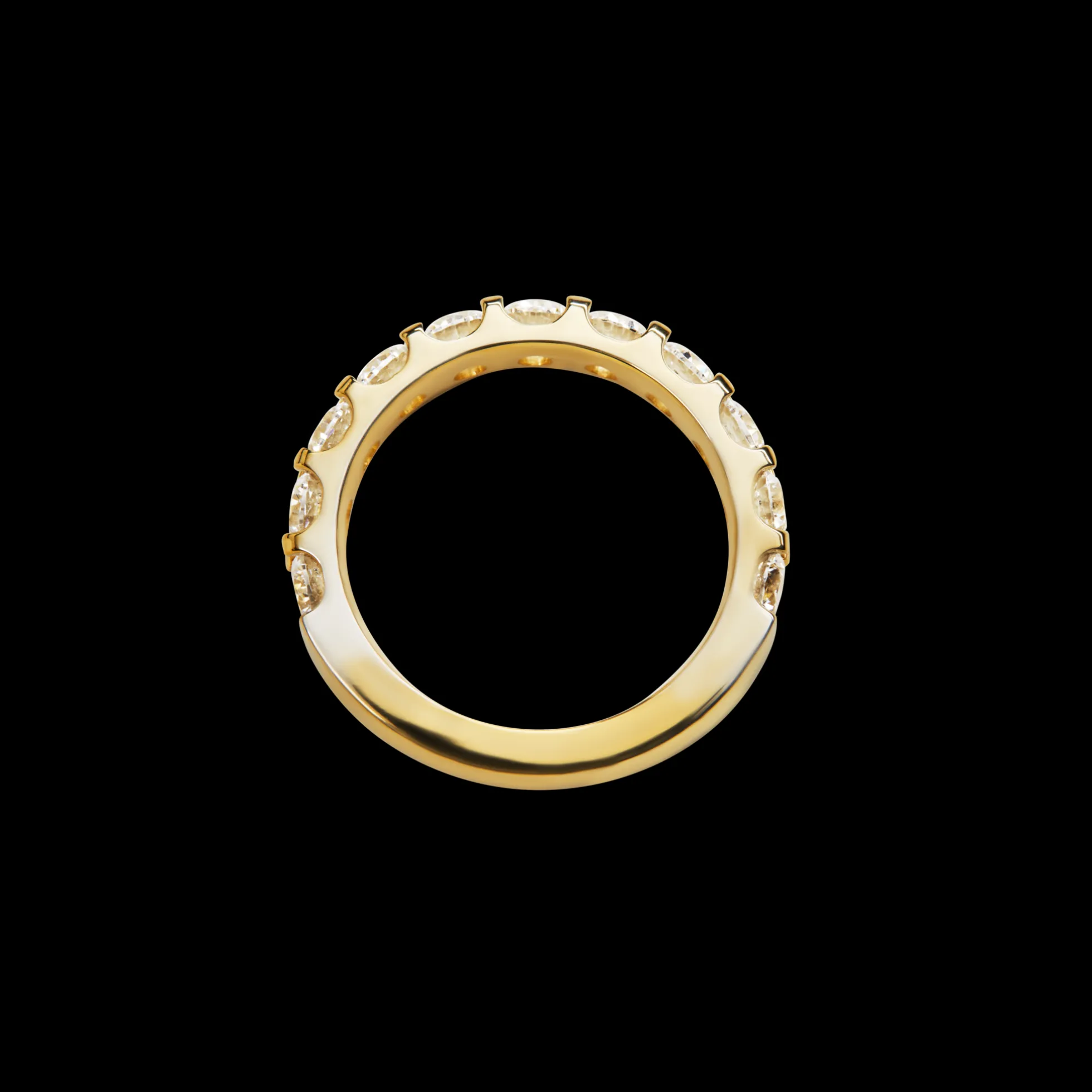 2 Carat Diamond Anniversary Band YG