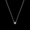 1/4 Carat Round Diamond Necklace
