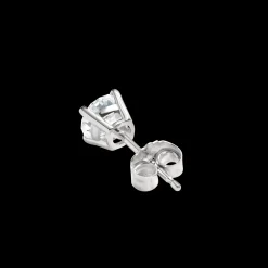 1 Carat Round Diamond Studs