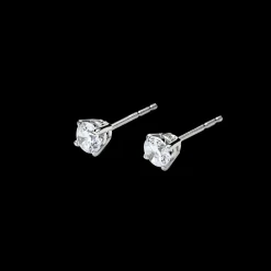 1/2 Carat Round Diamond Studs
