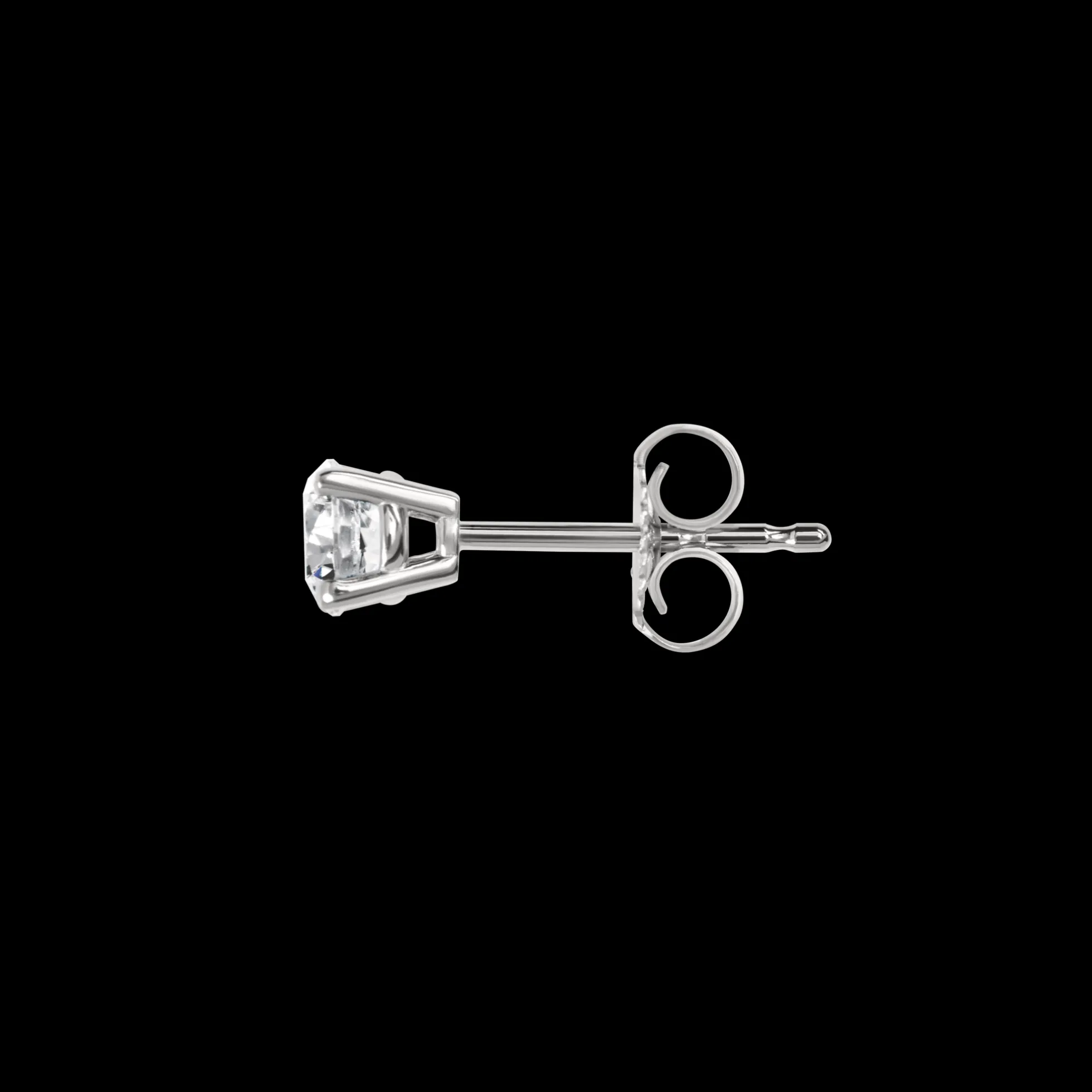1/2 Carat Round Diamond Studs