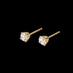 1/2 Carat Round Diamond Studs