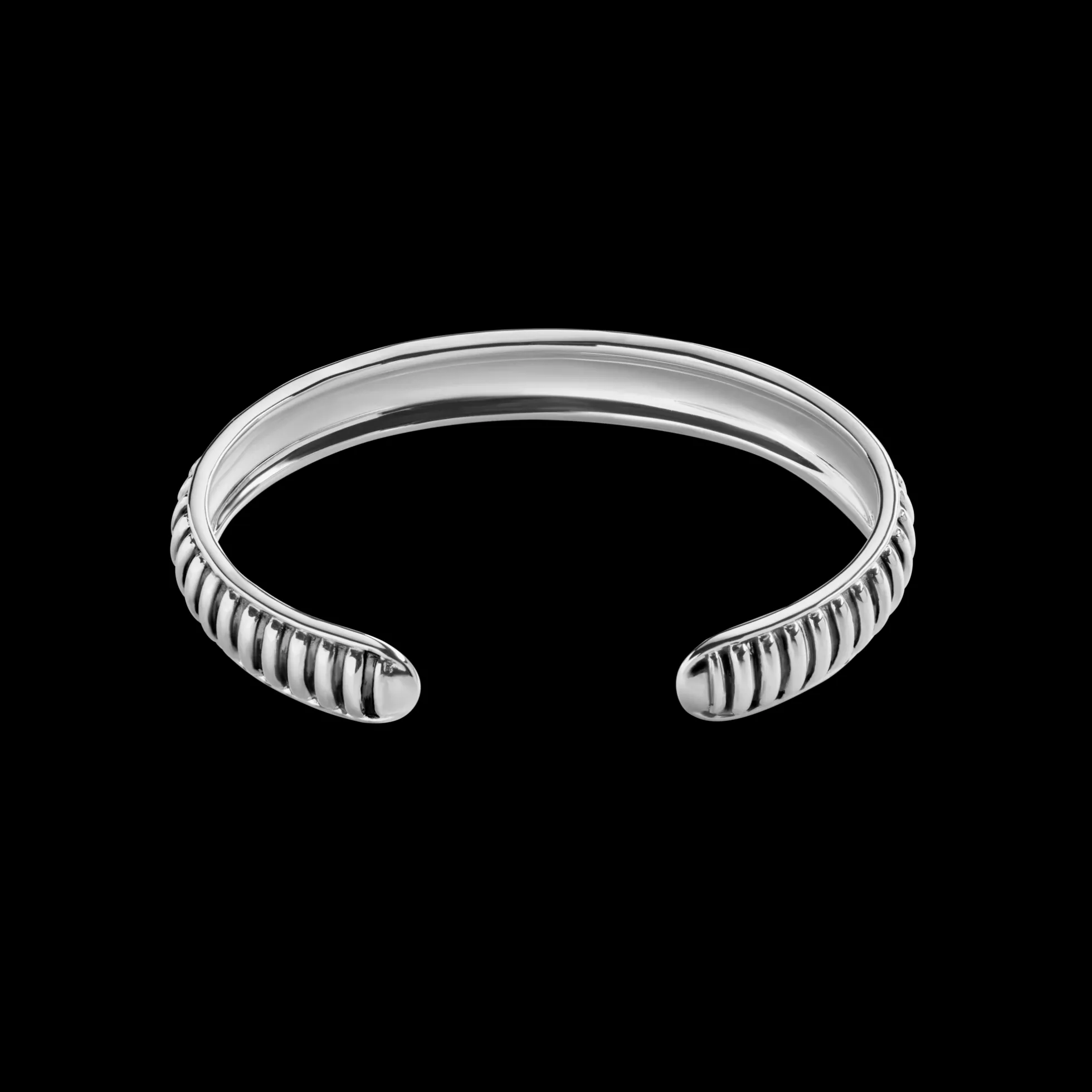 Coin Edge Cuff Bracelet