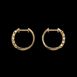 Desert Diamond Huggie Earrings