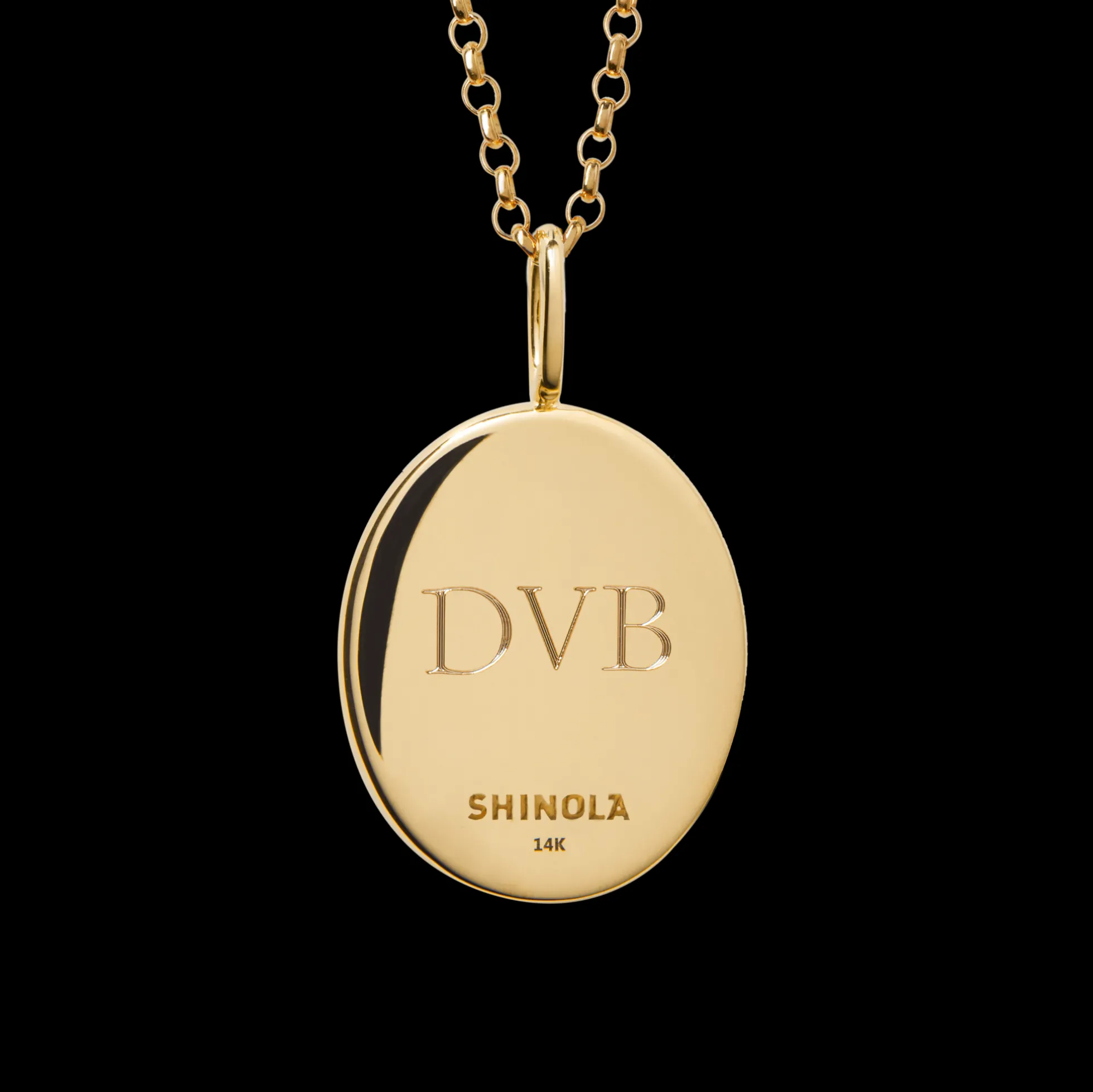 Diamond Pave Petoskey Necklace