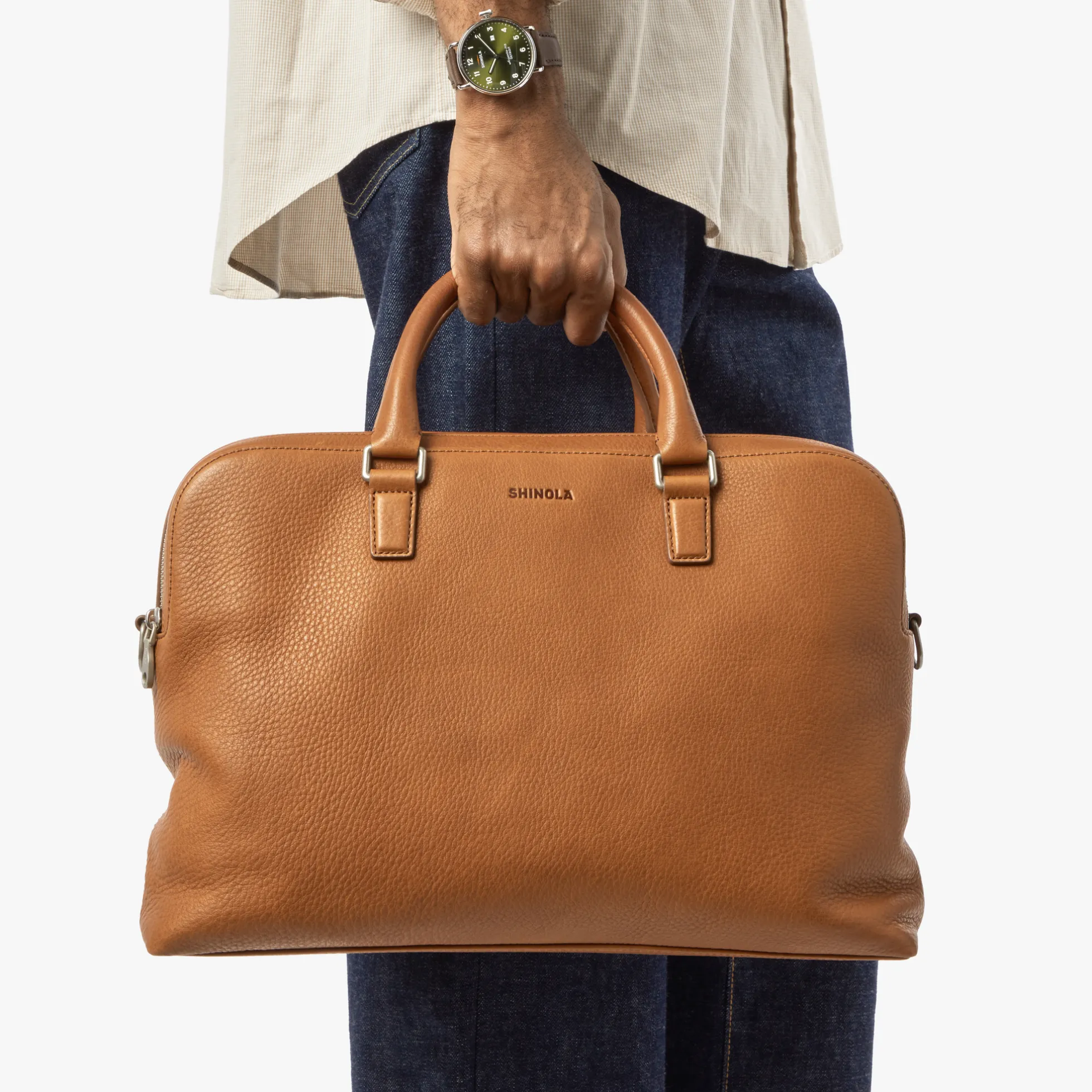 Double Zip Briefcase
