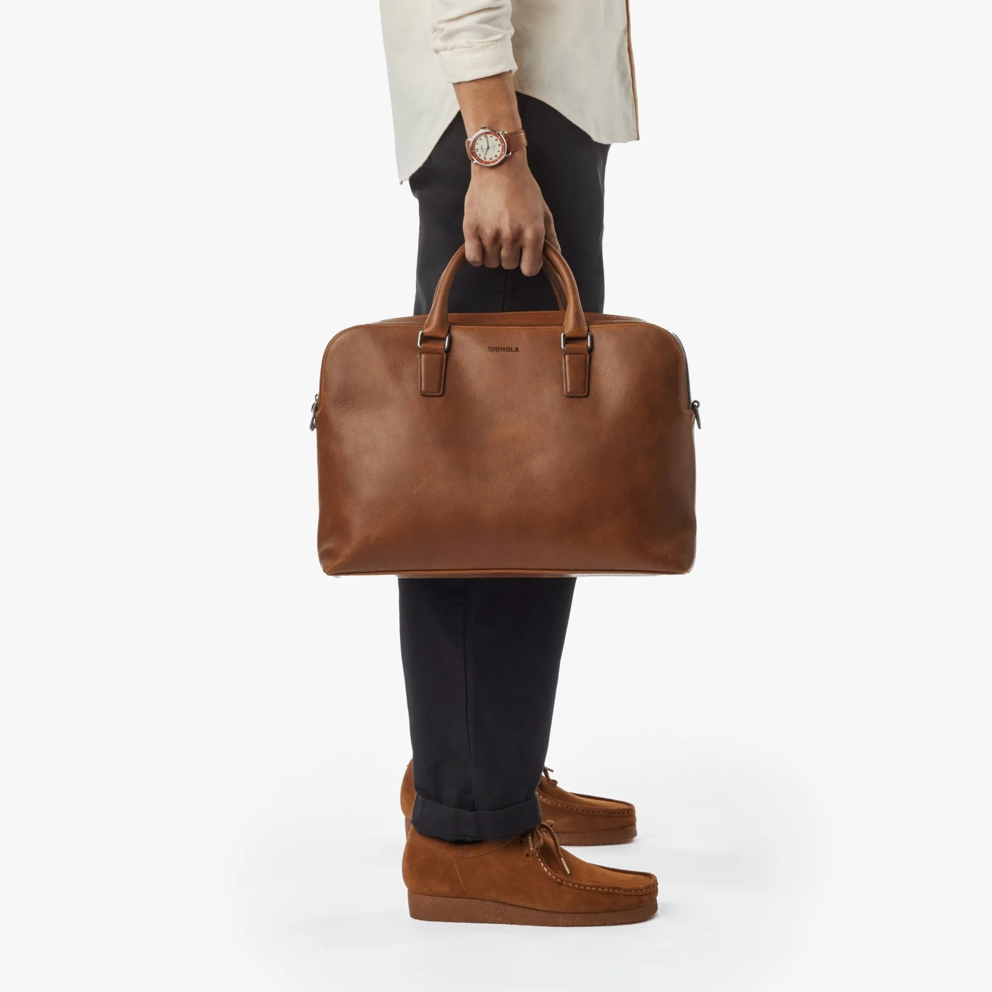 Double Zip Briefcase