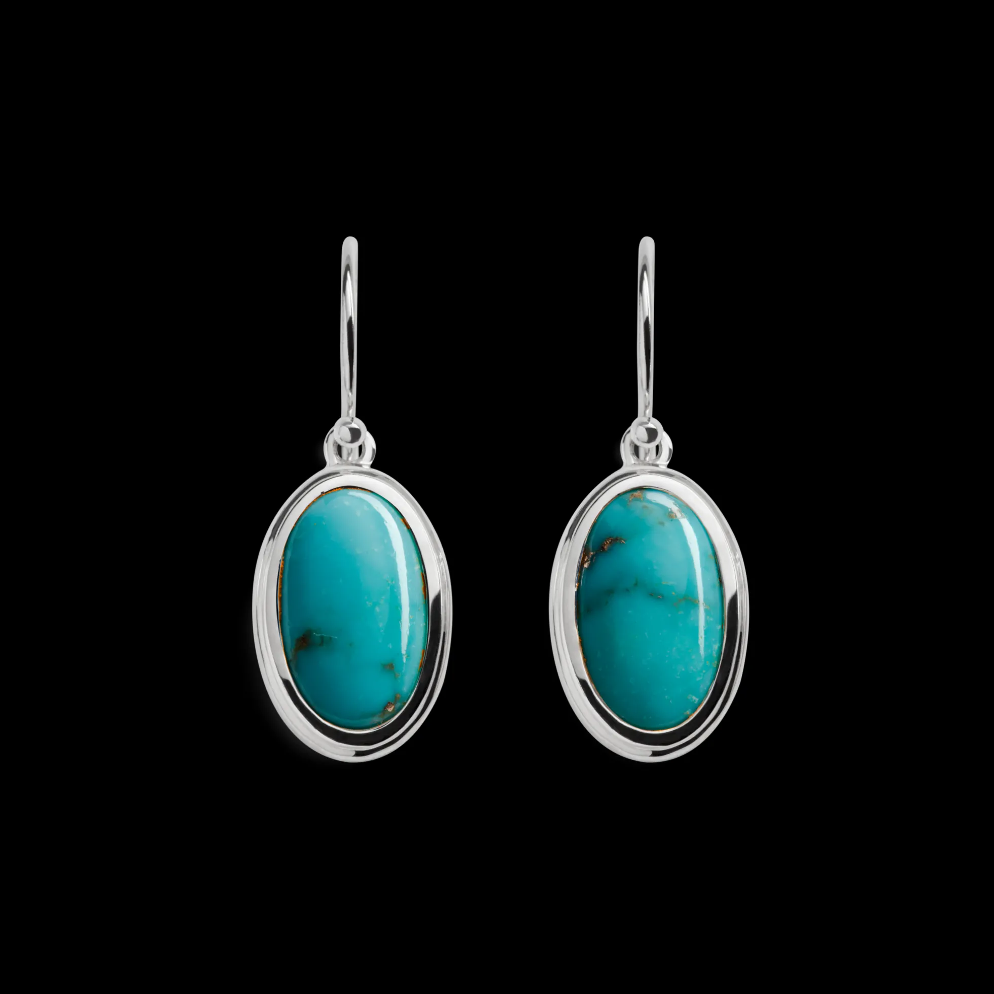 Heirloom Drop Turquoise Earrings