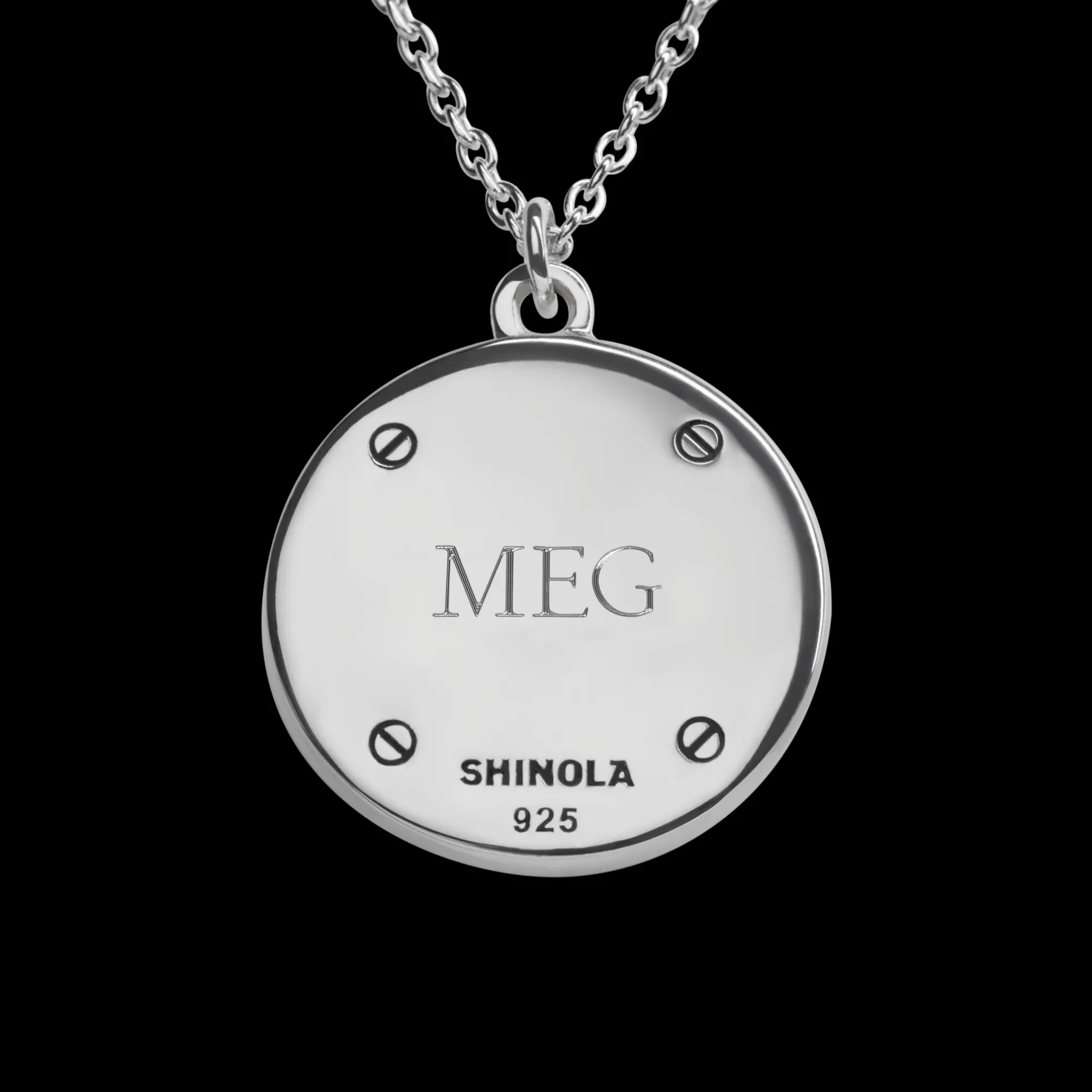 Heirloom Mother of Pearl Pendant Necklace
