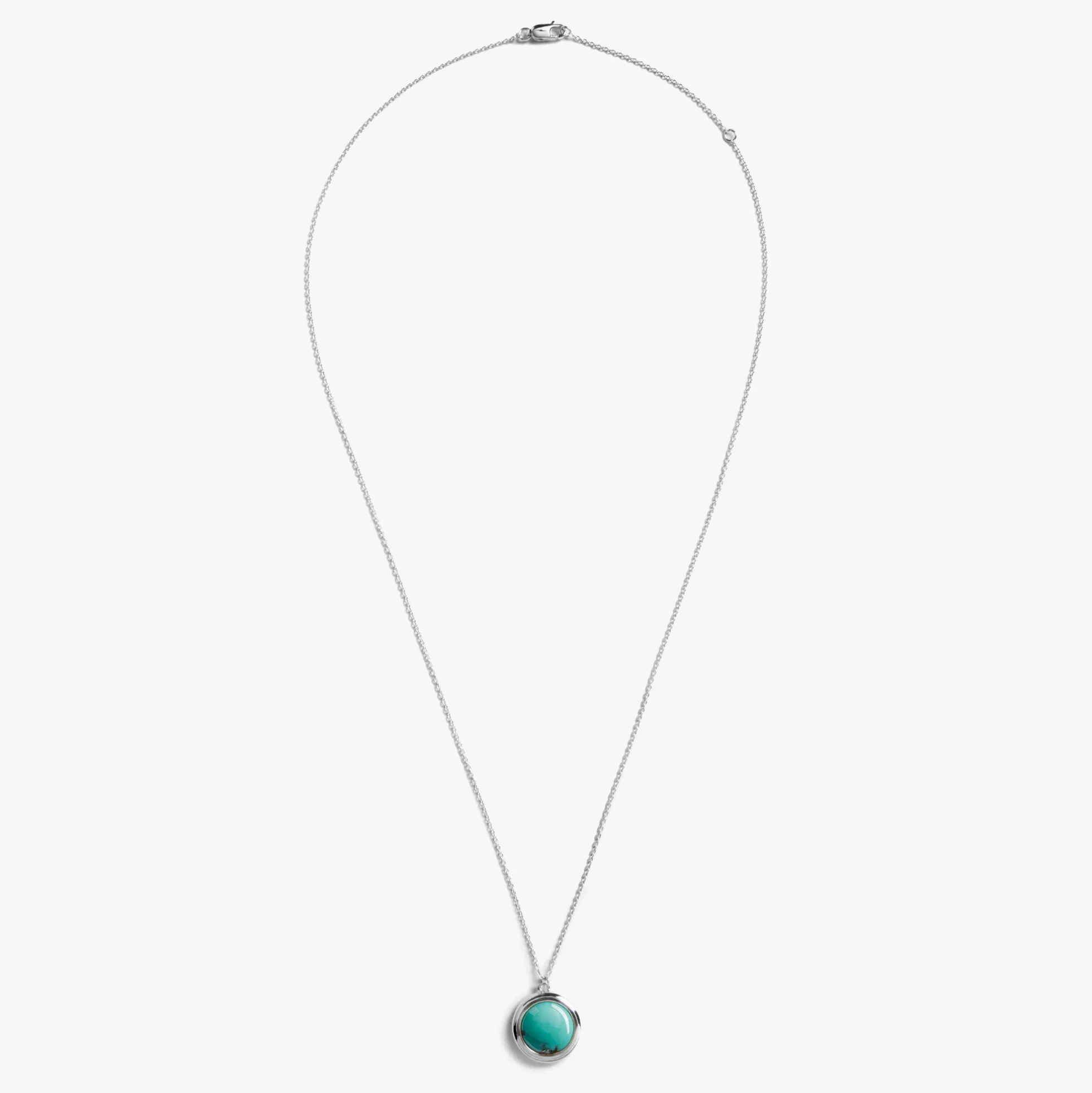 Heirloom Turquoise Pendant Necklace