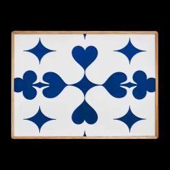 Lacquered Wood Poker Set