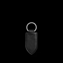 Leather Monogram Key Fob