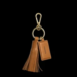 Leather Tassel Keychain