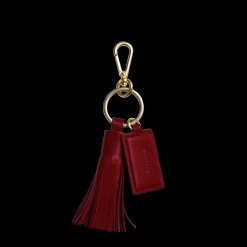 Leather Tassel Keychain