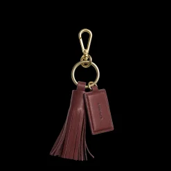 Leather Tassel Keychain