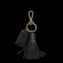 Leather Tassel Keychain