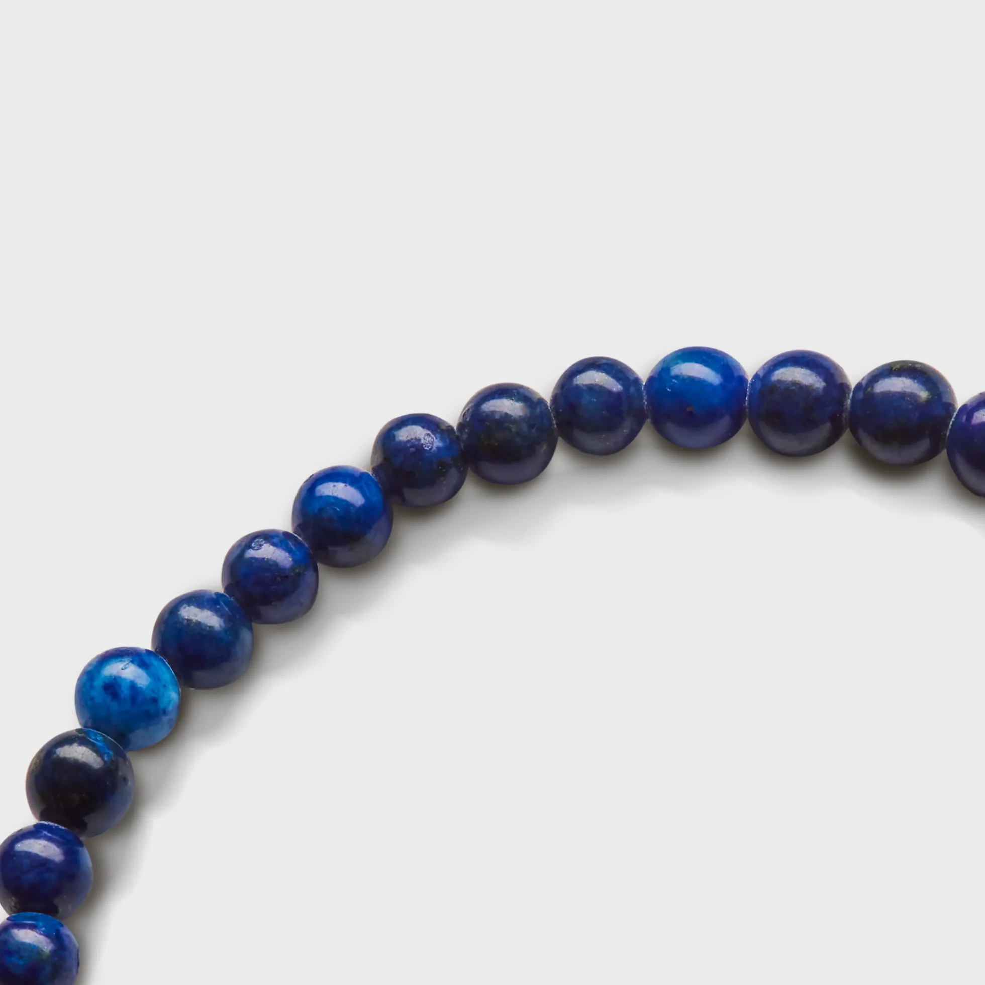 4mm Beaded Lapis Bracelet