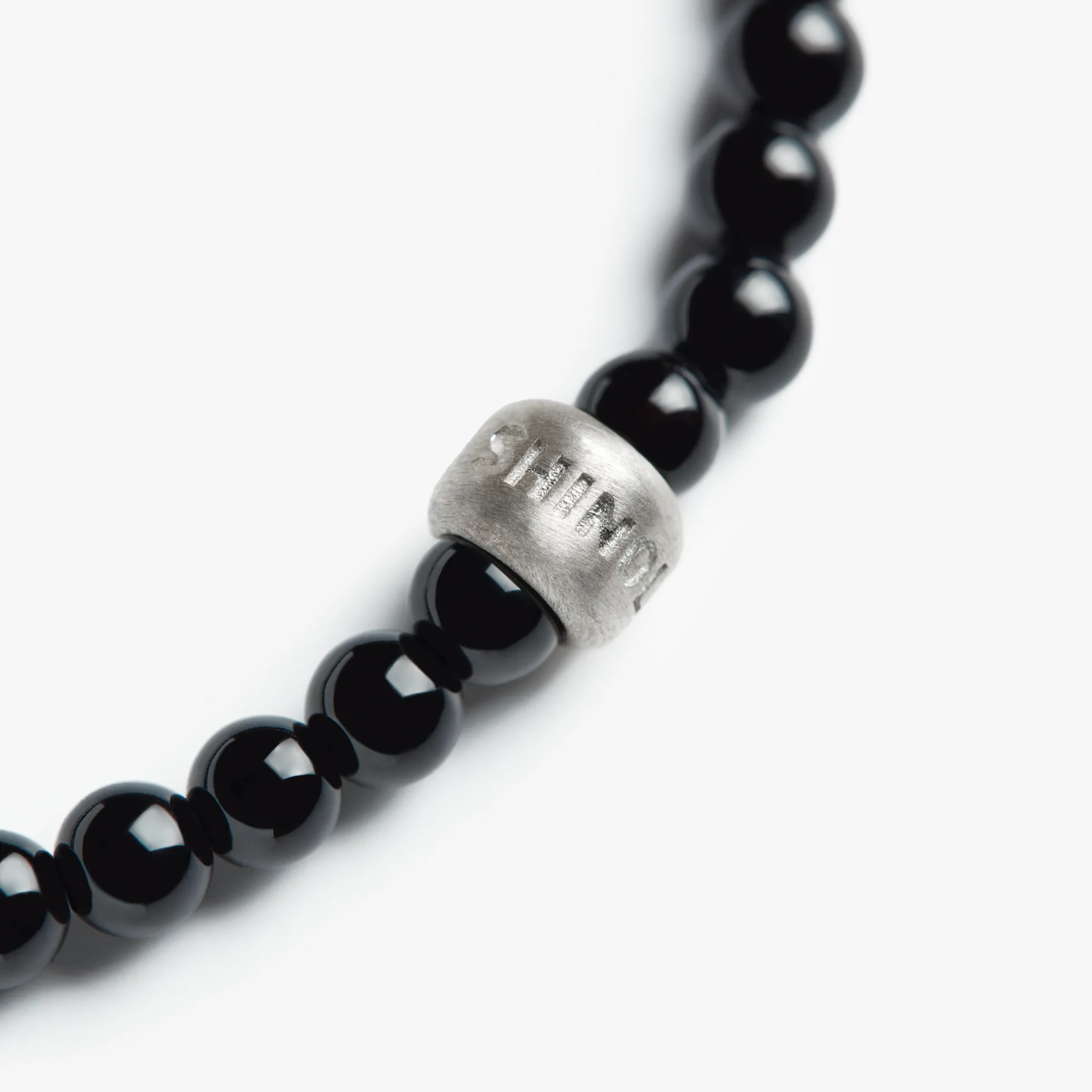 4mm Beaded Onyx Bracelet