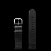 20mm Black G10 Nylon Watch Strap