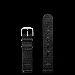 20mm Black G10 Nylon Watch Strap