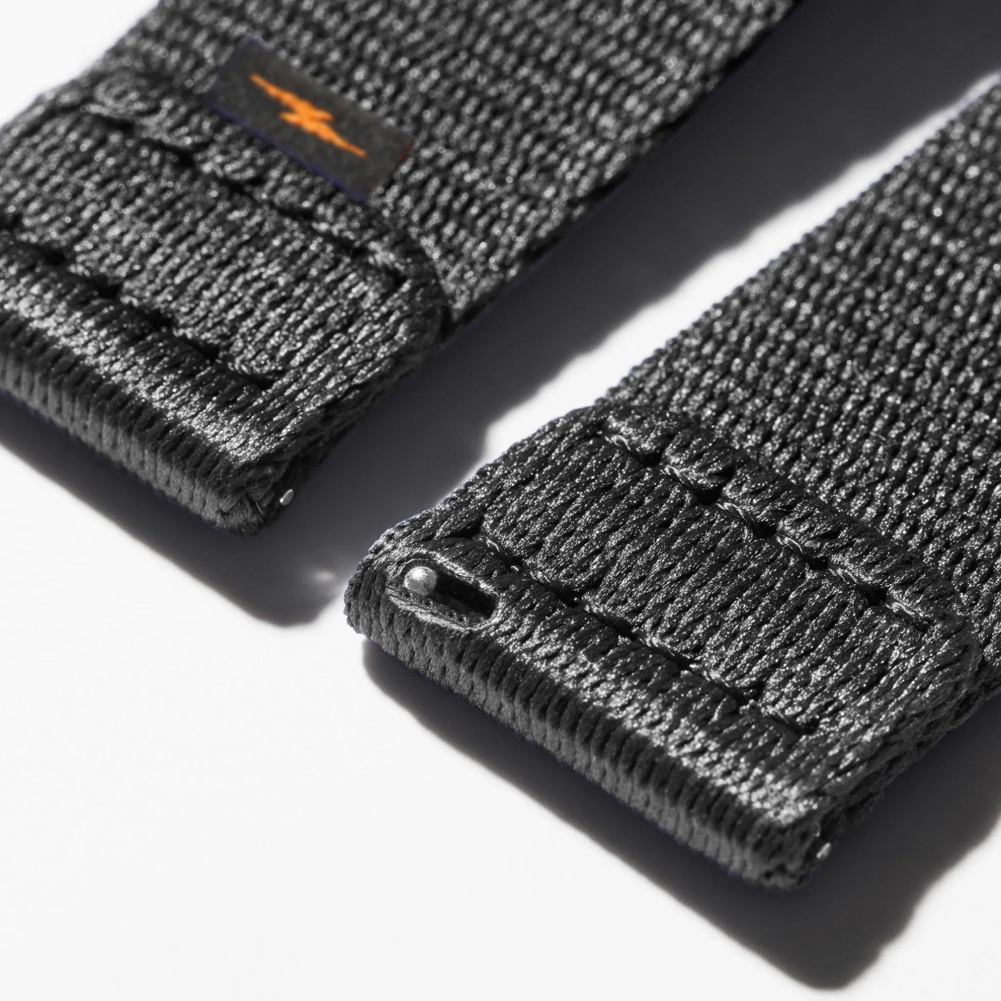 20mm Black G10 Nylon Watch Strap