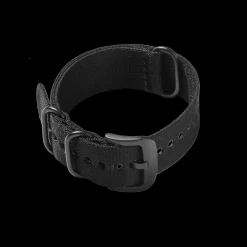 24mm Black G10 Nylon Watch Strap