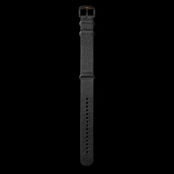 24mm Black G10 Nylon Watch Strap