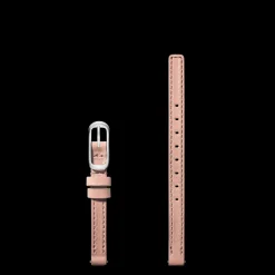 8mm Blush Double Wrap Leather Watch Strap