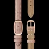 14mm Blush Leather Watch Strap