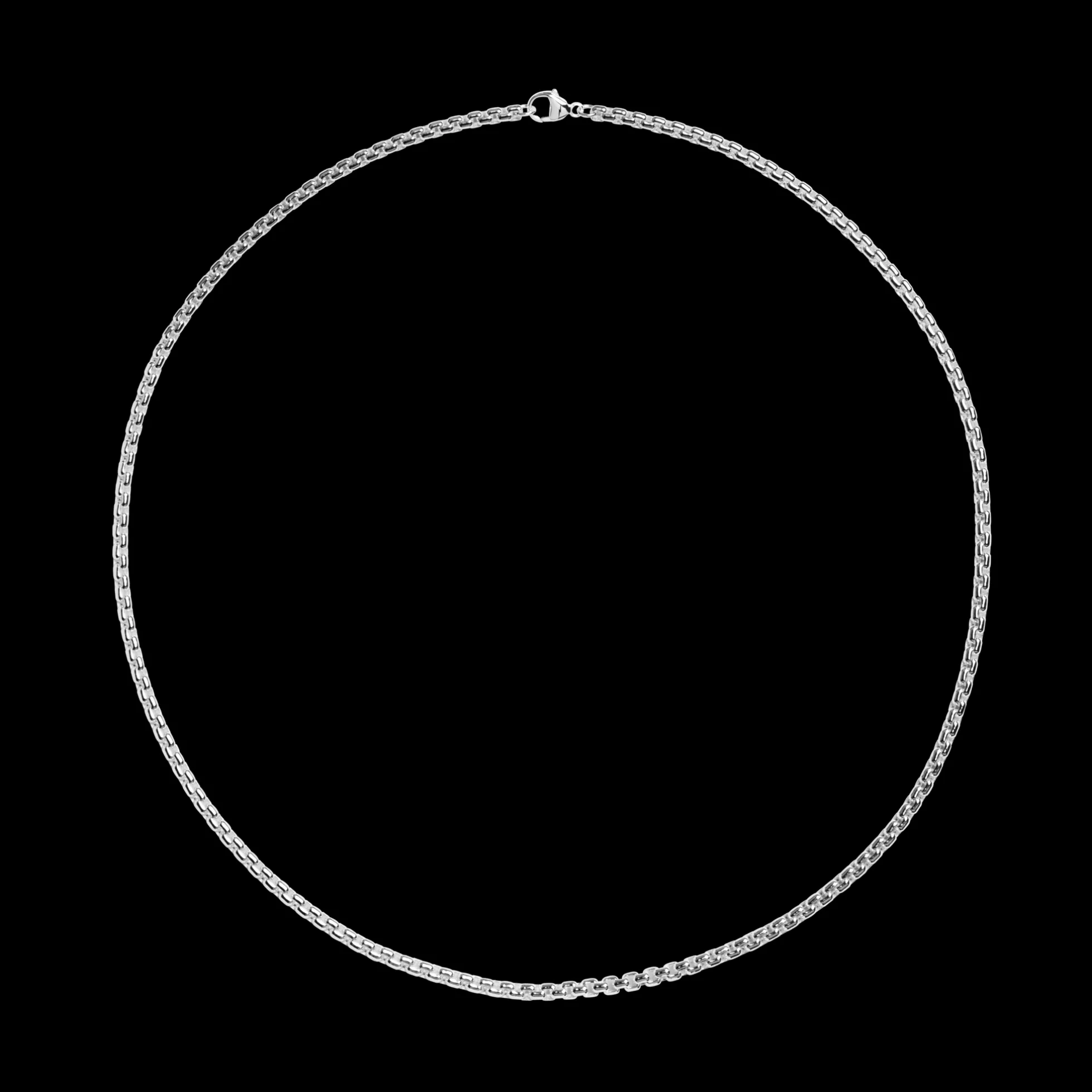 4mm Box Chain Necklace