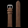 22mm British Tan Leather Watch Strap (XL)