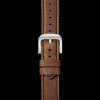 22mm British Tan Leather Watch Strap