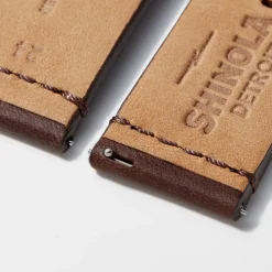 24mm Cattail Leather Watch Strap