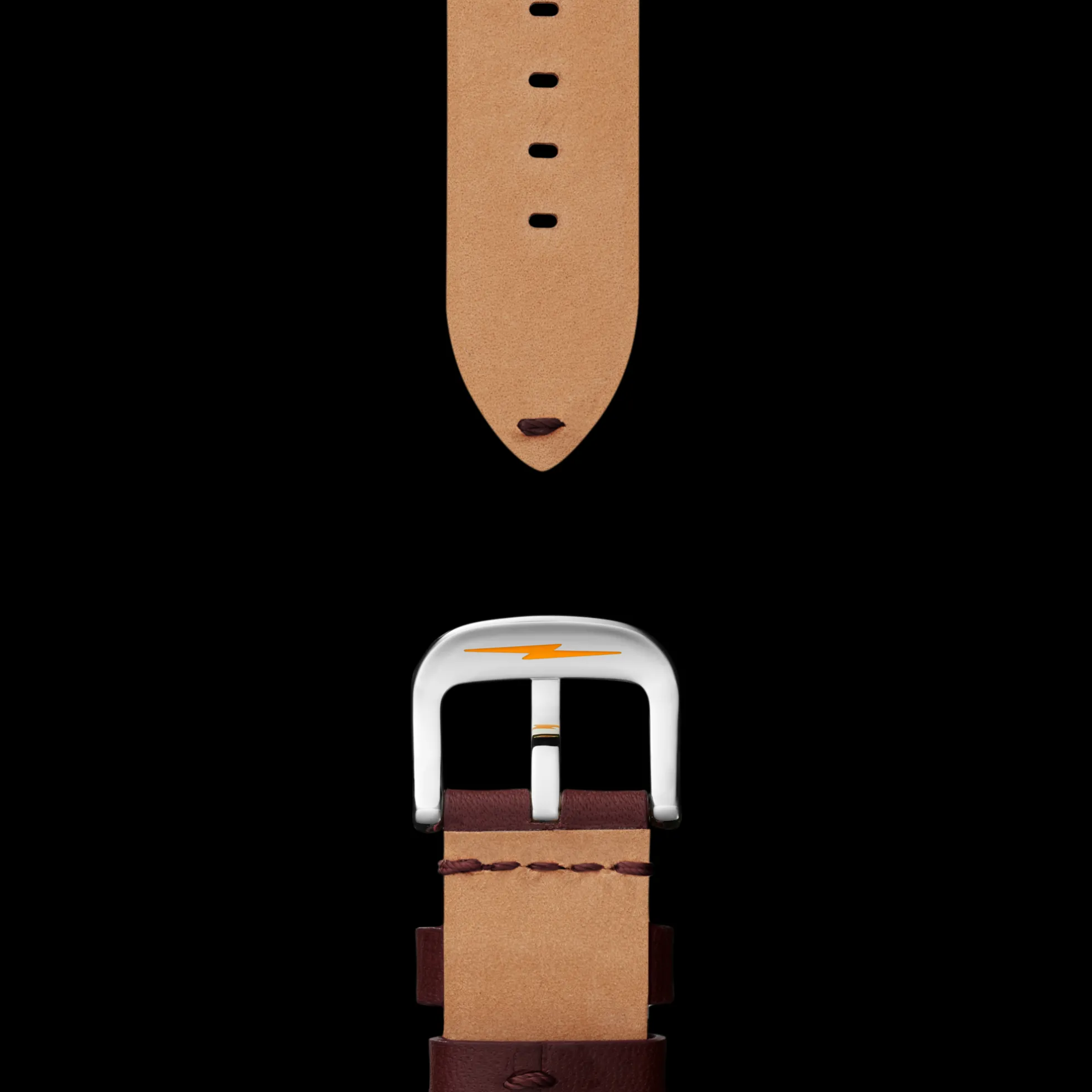 20mm Cattail Leather Watch Strap