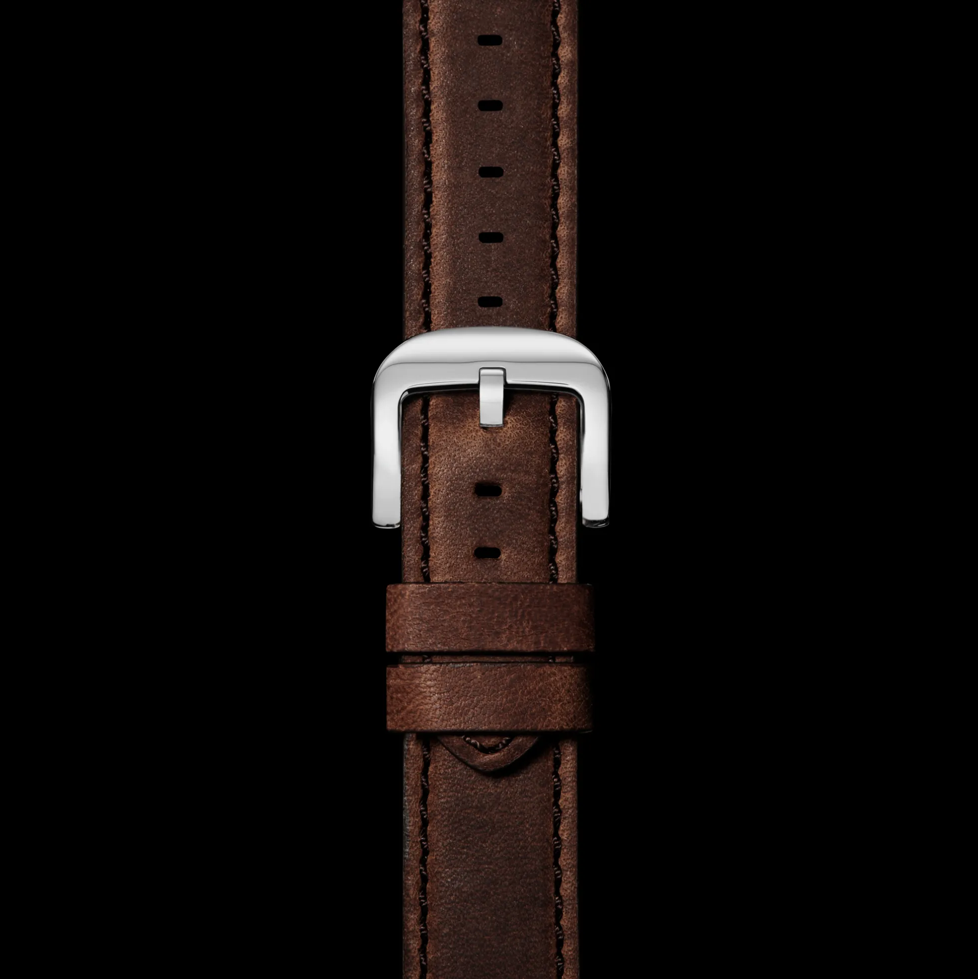 22mm Cattail Leather Watch Strap