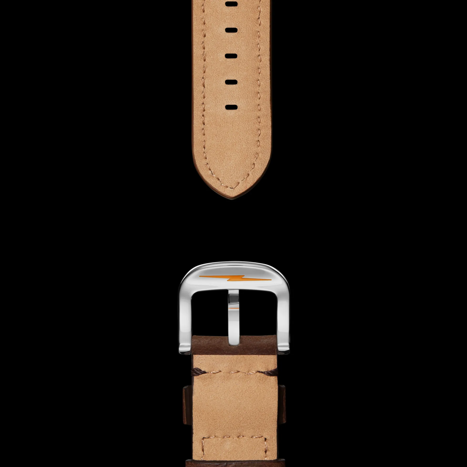 24mm Cattail Leather Watch Strap