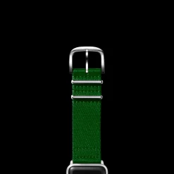 24mm Green Split Nylon Apple Watch Strap