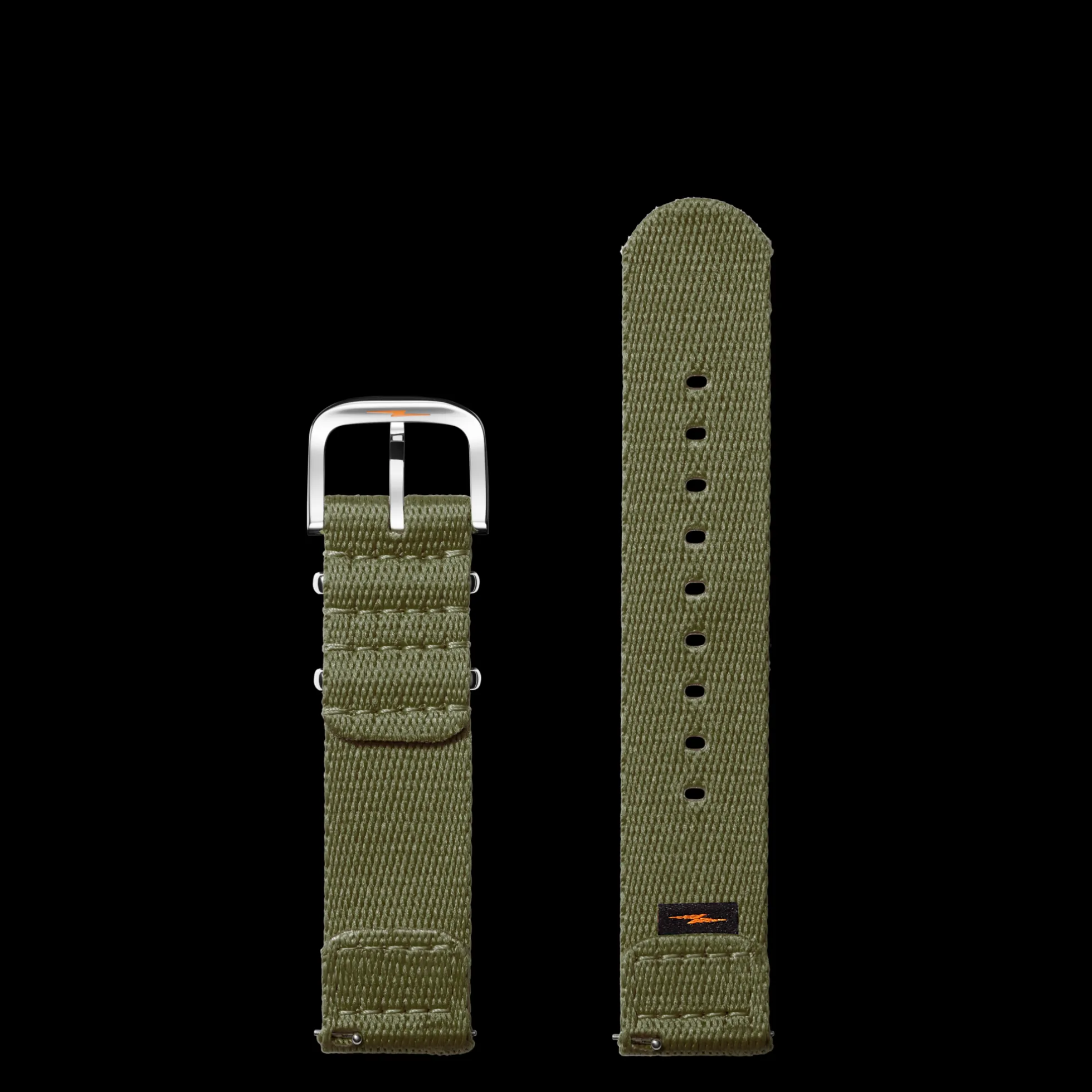 20mm Khaki G10 Nylon Watch Strap