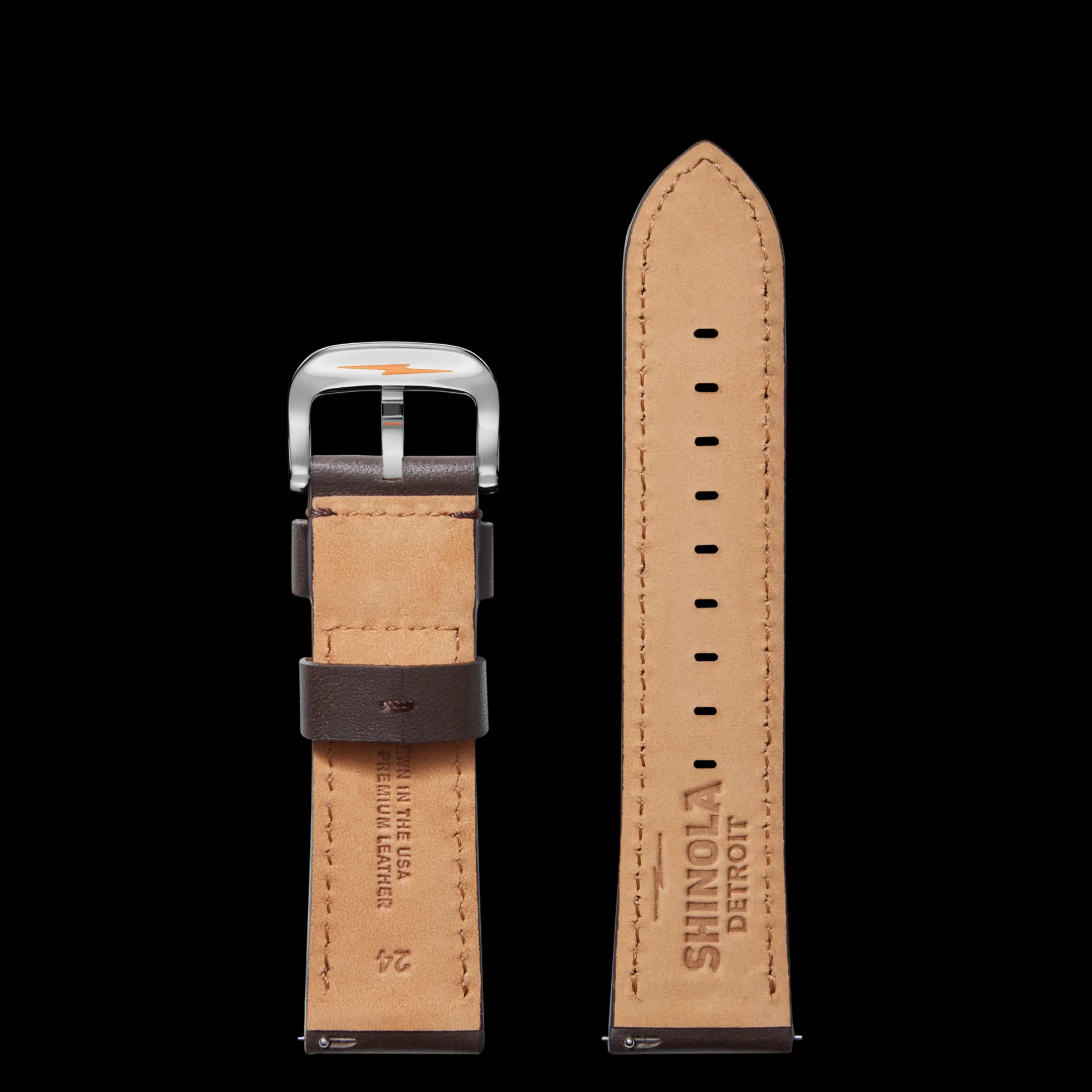 24mm Kodiak Leather Watch Strap