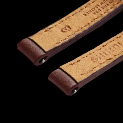 8mm Merlot Leather Watch Strap