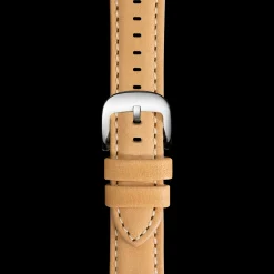 18mm Natural Leather Watch Strap