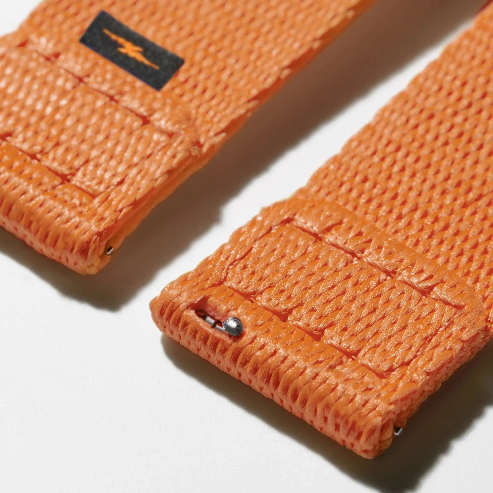 20mm Orange G10 Nylon Watch Strap