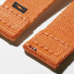 20mm Orange Split Nylon Apple Watch Strap