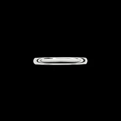 2mm Round White Gold Band