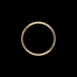 2mm Round Yellow Gold Band