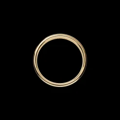 4mm Round Yellow Gold Band