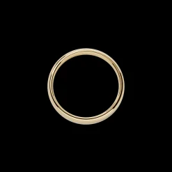 4mm Round Yellow Gold Band