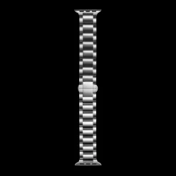 20mm Stainless Steel 3-Link Apple Watch Bracelet